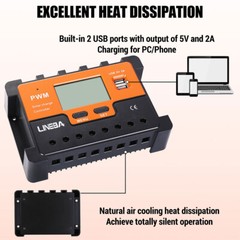 400W Watt Mono Flexible Solar Panel 18V Battery Charger Home RV Boat Off-Grid US