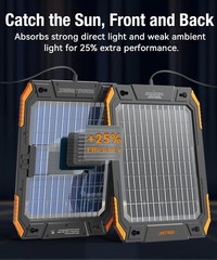 Upgraded 13W Solar Battery Trickle Charger Maintainer 12V Portable Waterproof…