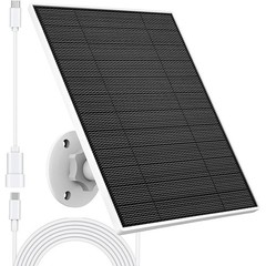 High Efficiency Solar Panel Charger Eufy Camera Waterproof 5W Adjustable Bracket