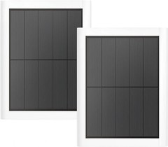 Ring Solar Panel(2nd Generation), 5W Ring Solar Panel Charger with 2Pack White