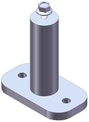 Magerack 6″ Standoff Post for Solar Panel Module PV Mounting Racking Pack of 10