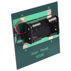 1W 4V Rechargeable AA Battery Solar Cell With Base For 2xAA Batteries9703