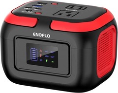 Compact 97.68Wh Solar Generator with Multiple Ports & Emergency Light