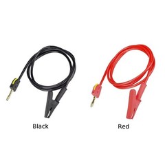 Banana to Crocodile Clip Testing Cable for Multimeter and Power Supply
