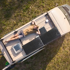 200-800W ETFE Flexible Solar Panel For PV Photo-voltaic Boat Marine Caravan Home