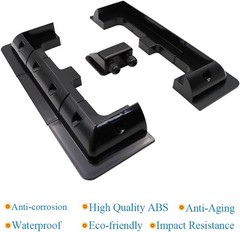 Panel Mounting Brackets ABS Corner Bracket Kit 7PCS, Drill-Free Widely Used on R