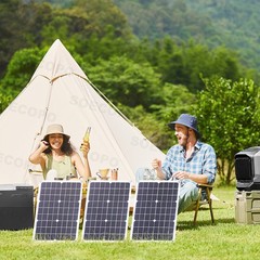 1500W Solar Panel Kit – 3 x 500W+100A Controller+Extension Cord+ lligator Clip
