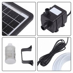 Adjustable 6W9V Solar Water Pump Perfect for Outdoor Use in Ponds and Aquariums