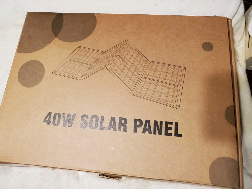 Technology Foldable Portable 40W Solar Panel SE40 USB DC Outdoor
