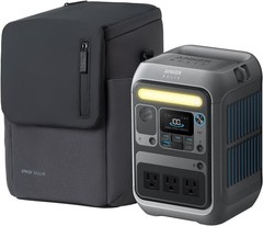 Anker Solar Generator SOLIX C300 with Protective Bag, 288Wh Portable Power Stati