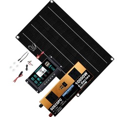 10000W Inverter 800WSolar Panel Solar Power Generator 100A Home 110V Grid SystM5