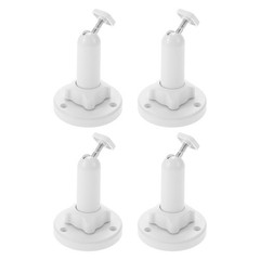 4Pcs Adjustable Solar Panel Brackets White ABS Durable Outdoor Mount Stand