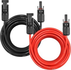 10 AWG Solar Extension Cable 10 Gauge 40 Feet Solar Wire for RV Boat Hom