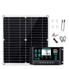 1200W Solar Panel Kit 10A-100A 12V Battery Charge Controller RV Caravan Boat