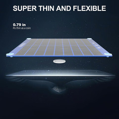 30W Solar Car Battery Charger Portable 12V Trickle Battery Charger & Maintainer