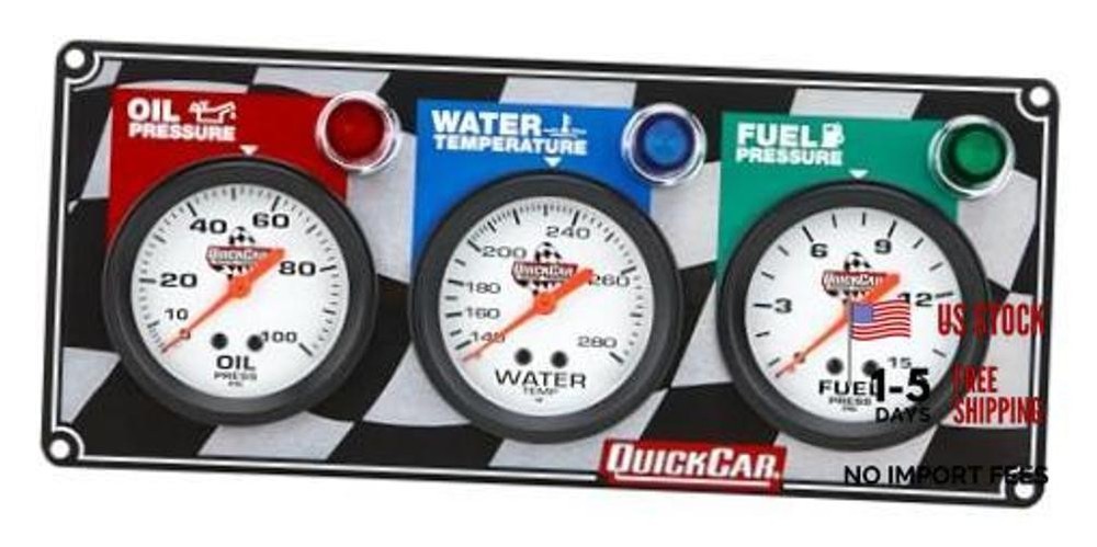 QuickCar Racing Products 61-6012 Gauge Panel Kit