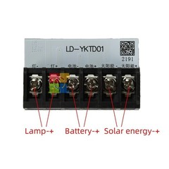 DC 3-24V LED Automatic Solar Light Drive Control Board Dusk to Dawn Sensor