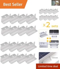 Lightweight & Sturdy Solar Mounting Z Brackets – Ideal for Boats & Trailers