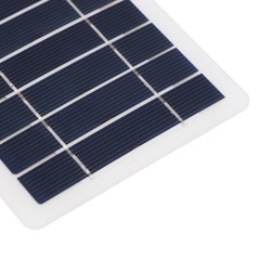 5W Solar Panel Charger High Efficiency USB Charger For Outdoor Use Monocrystalli