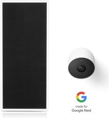Wasserstein Premium Solar Panel Google Nest Cam Outdoor