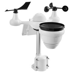 7 – in – 1 Wireless Weather Station with Wi – Fi, 7″ TFT Colorful Display, Solar