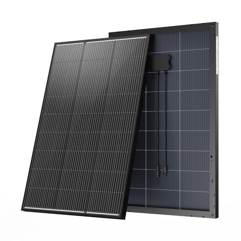ACOPOWER 100W 12V Bifacial Solar Panel 16BB N-Type 25.4% High Efficiency