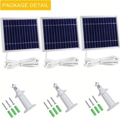 Solar Panel Works for Arlo Pro and Arlo Pro2 Camera,11.8feet Power Cable and …