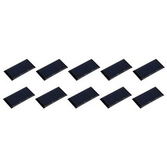10 Pack Mini Solar Panel Cell 1.5V 160mA 0.24W 60mm x 30mm for DIY