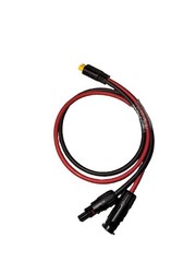 COMeap 2FT 10AWG XT60 Female to Solar Panel Extension Adapter Cable for EcoFlow