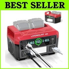 Portable 550W Power Station for Milwaukee 18V Battery