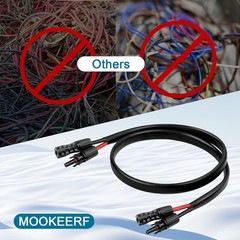 50FT 8AWG Waterproof Solar Wire – Flame Retardant, Double Insulated for Safety