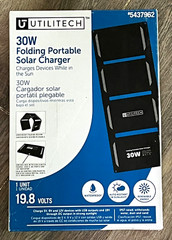 UTILITECH 30w Portable Solar Charger #35437962