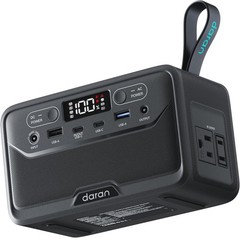 2026 Portable Power Station 89.6Wh LiFePO4 Battery, Solar Power Bank with AC …