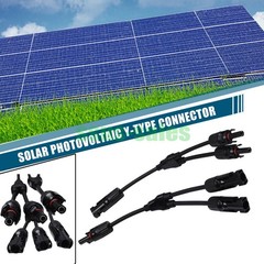 Solar MC-4 Photovoltaic Connector Y-Type Splitter Adapter with Waterproof US