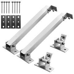 Solar Panel Foot Mount Adjustable Solar Panel Tilt Mount Bracket Aluminum Alloy