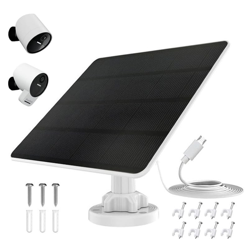 Solar Panel SimpliSafe Outdoor Camera Series 2, IP65 360° Adjustable No Battery