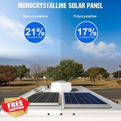 ECO-WORTHY 25W 18V Solar Panel