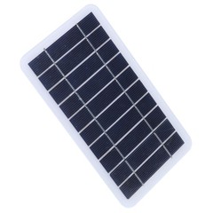 2W 5V Polycrystalline Silicon Solar Panel Outdoor Solar Battery Charger US