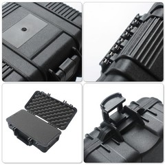 Waterproof Shockproof Tool Case For Harsh Environments 305x165x105mm Container
