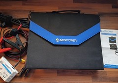 ACO 50W Foldable Solar Panel Kit W/ 5A Charge Controller for RV, Boats, Camping