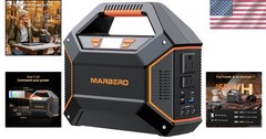 Portable Generator 155Wh 100W 42000mAh 6 Outputs Camping RV Travel Blackout