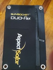 Aspect Solar Sunsocket Duo-flex Portable Solar Panel