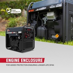 A-iPower 4600W RV-Ready Quiet Portable Inverter Generator Gas Powered …