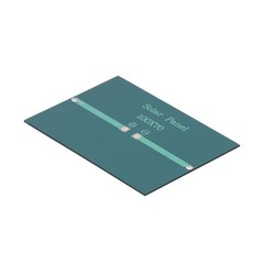 1W 5V Solar Panel Polycrystalline Silicon Solar Epoxy Sheet for Ships Airplanes