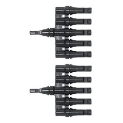 Sustainable Energy T Branch Connectors Durability Connectors for Solar Panel