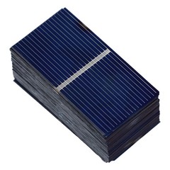 For Solar Panel Array Pack of 100 Polycrystalline Silicon Cells at Low Voltage