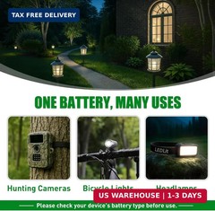 12 Pack AA Rechargeable Batteries for Solar Lights, 1600mAh NiMH 1.2V Precharged