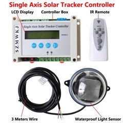 18″ Solar Tracking Tracker &Linear Actuator &Anemometer &LCD Controller &Remote