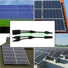 Solar MC-4 Photovoltaic Connector Y-Type Splitter Adapter with Waterproof NEW