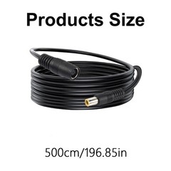 Long distances Solar DC7.9×0.9mm Charging Cable 14AWG Copper Cores For Outdoor
